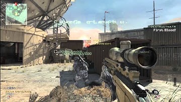 MW3 MSR Jumping Cross Map No Scope