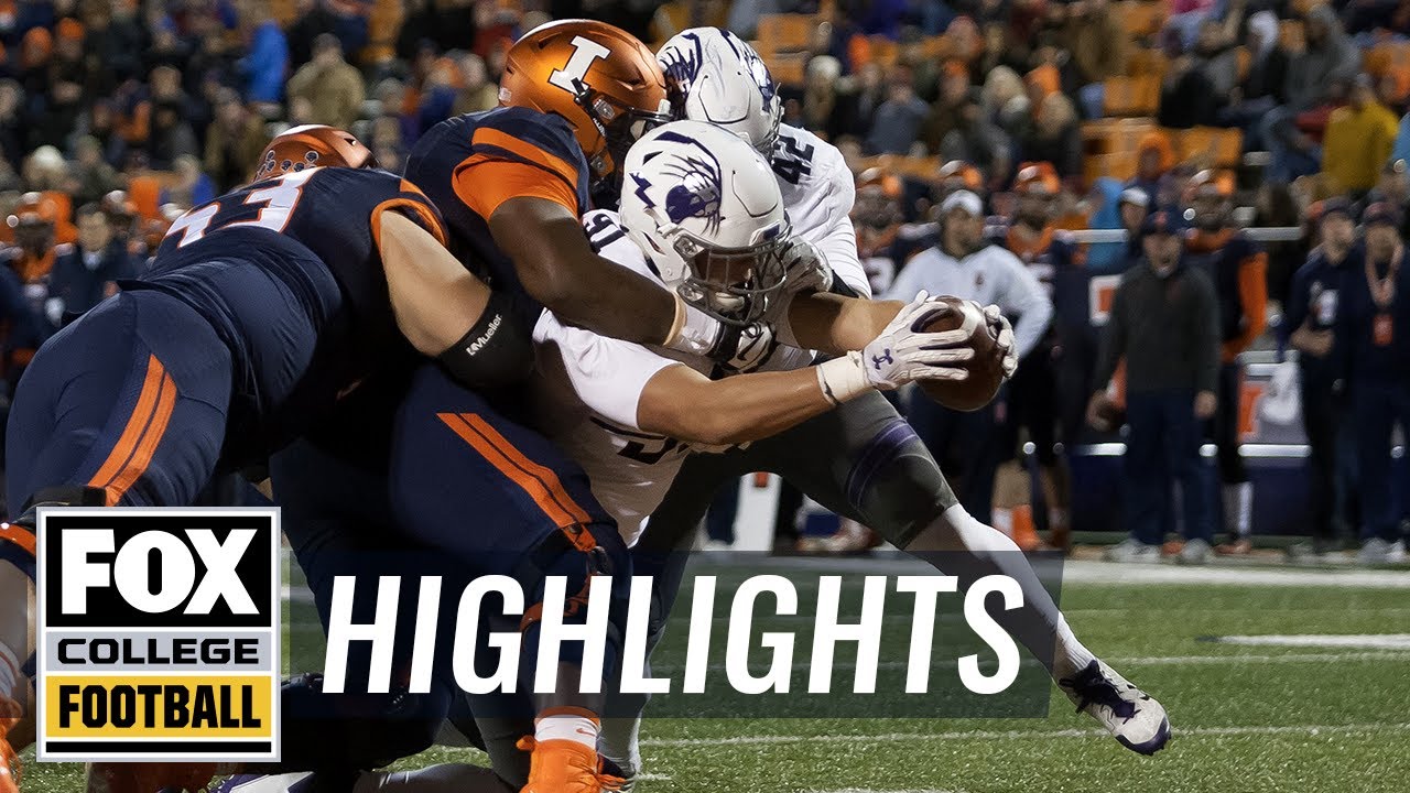 Northwestern vs Illinois Highlights FOX COLLEGE FOOTBALL YouTube