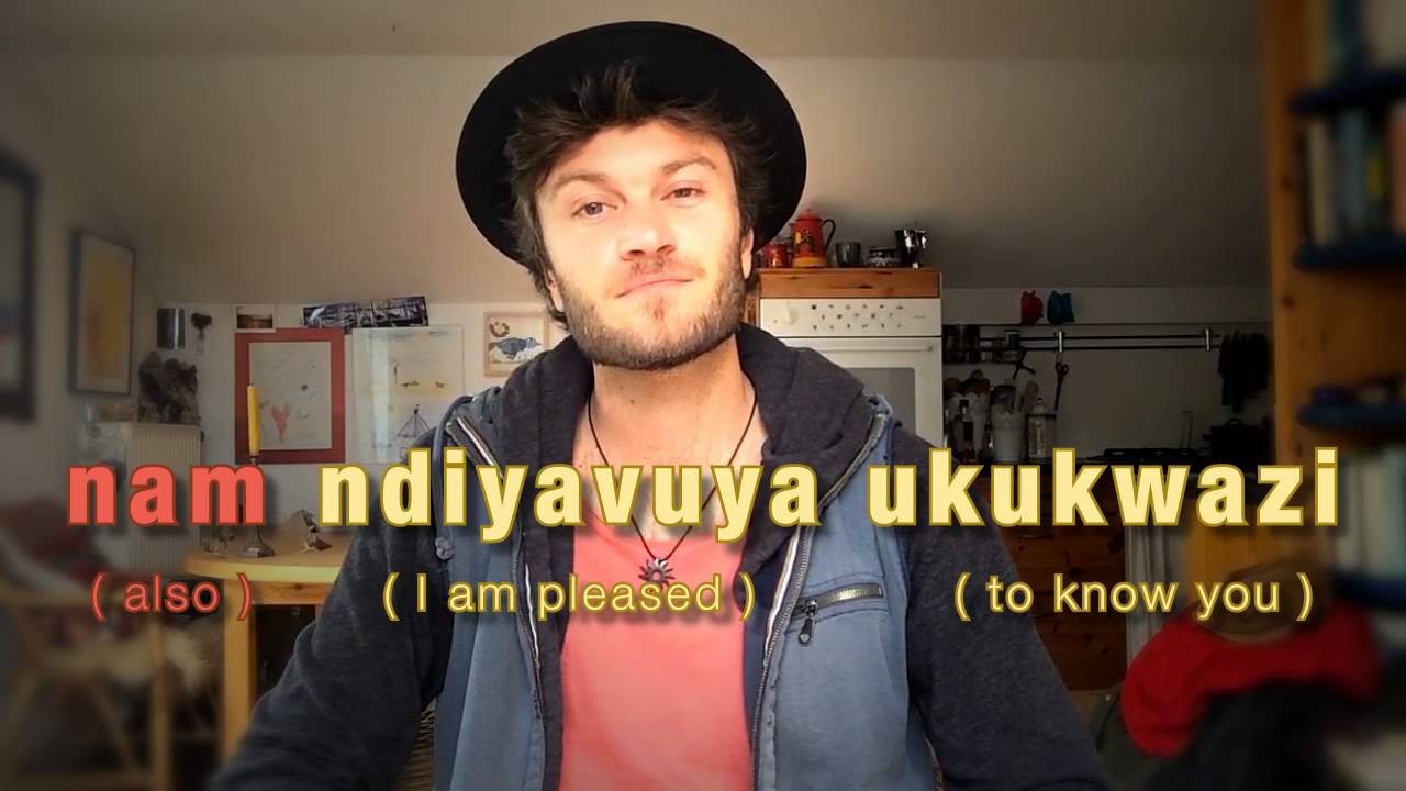 Xhosa Video Lesson 07 - Introductions