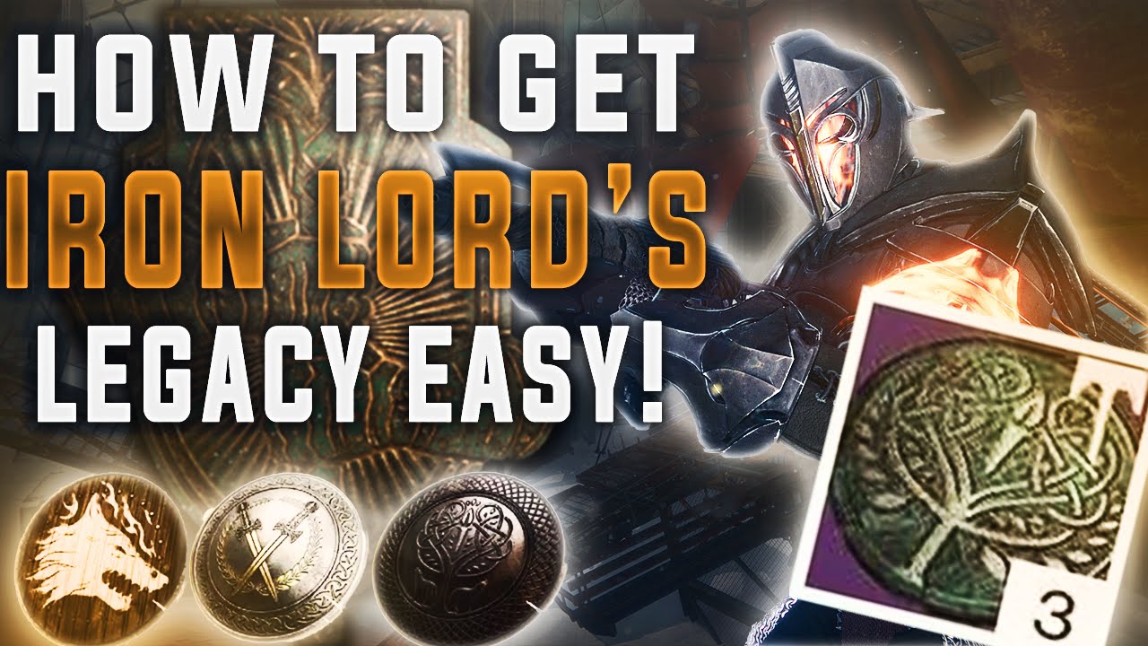 Destiny HOW TO GET IRON LORD'S LEGACY EASY! BUY ALL 3 IRON LORD ARTIFACTS EVERY WEEK!