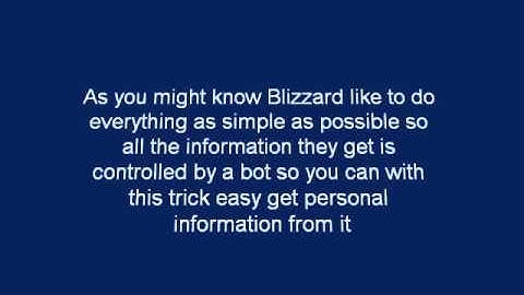 How To Hack Any Wow Account