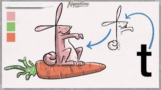t to Rabbit Form Construction | Digital Ink Study