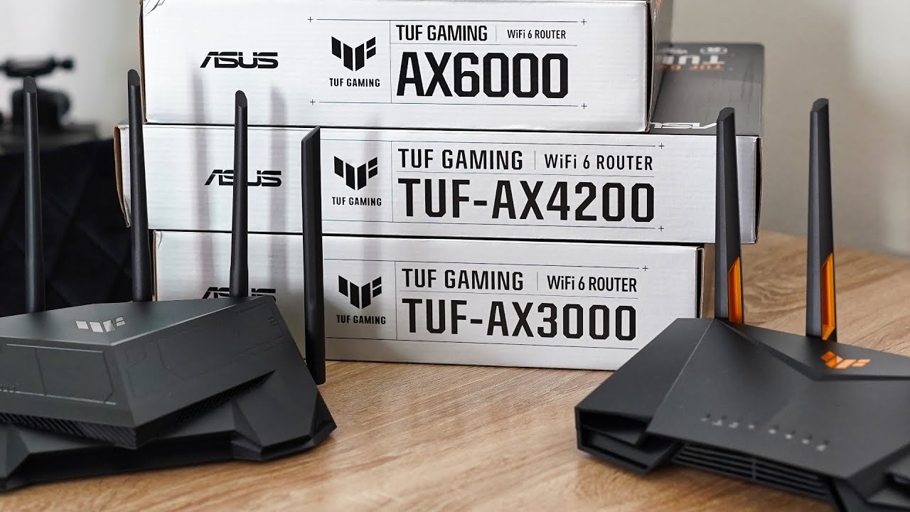 Wi-Fiルーター】ASUS TUF-GAMING上位モデルのゲーミングルーターTUF