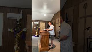 Got to preach at Mount Zion Church in Cottonwood, Alabama ￼￼