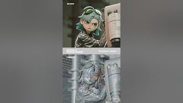 Breakdown: Hidden - Stella’s Materialism¹² #animation #blender