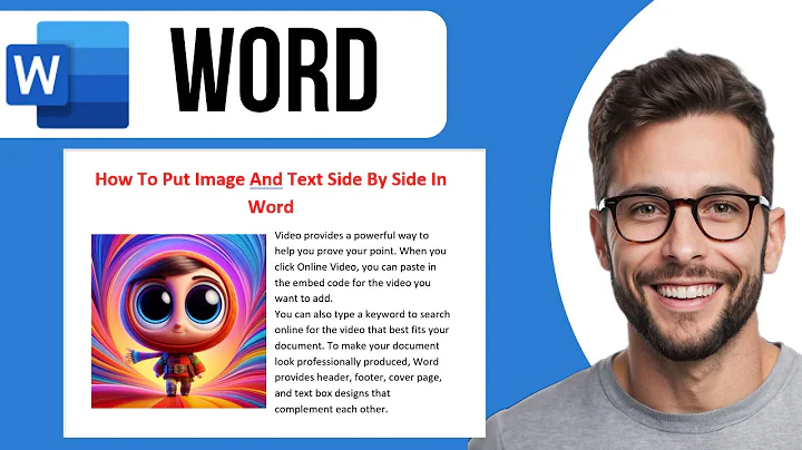 How To Put Image And Text Side By Side In Word