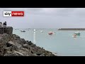 Jersey blockaded in French fishing dispute