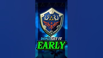 Why I wouldn’t get the Hylian Shield early. #zelda #botw #tearsofthekingdom #videogame