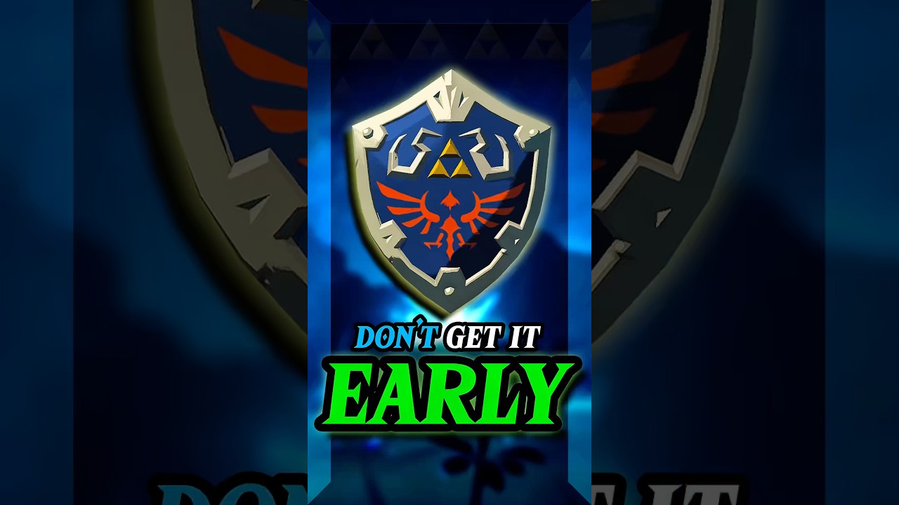 Почему я бы не получил Хайлианский щит пораньше. 