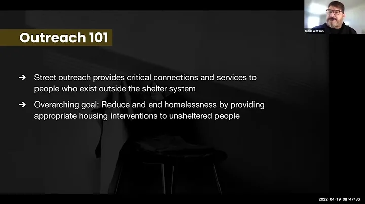 Best Practices + Engagement Strategies for Street Outreach