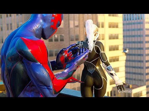 Spider-Man 2099 Cheating On MJ With Black Cat Scene 4K ULTRA HD