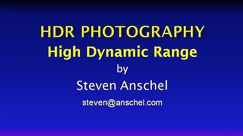 Introduction to HDR Photography by Steven Ahschel