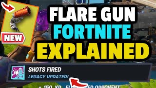 How to get FLARE GUN  in Fortnite? Flare Gun Ammo? What does the flare gun do in fortnite?