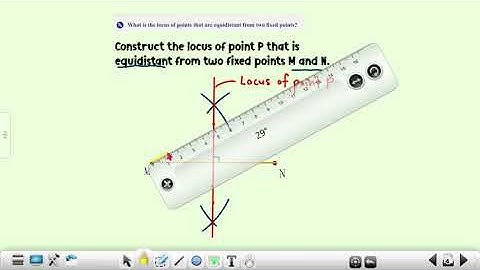 Maths KSSM Form 3 Chapter 8 Loci in Two Dimensions