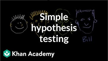 Simple hypothesis testing | Probability and Statistics | Khan Academy