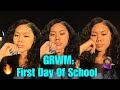 GRWM : First Day Of School 2018💁🏽‍♀️|EULLAIR HAIR