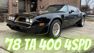 1978 Pontiac Trans Am - 400 W72 4spd - SOLD On Bring A Trailer!