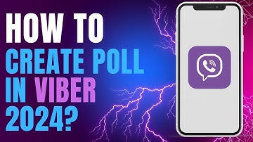 How to Create Poll in Viber 2024?
