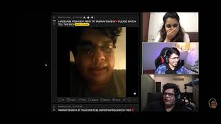 @tanmaybhat crying on stream when redit review Feat @gamerfleet #tanmaybhat #aishwarya
