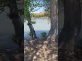 Biking around the lake