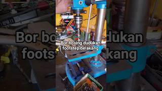 Bor dudukan footstep belakang #mjmetalworks #tips #asmr #otomotif
