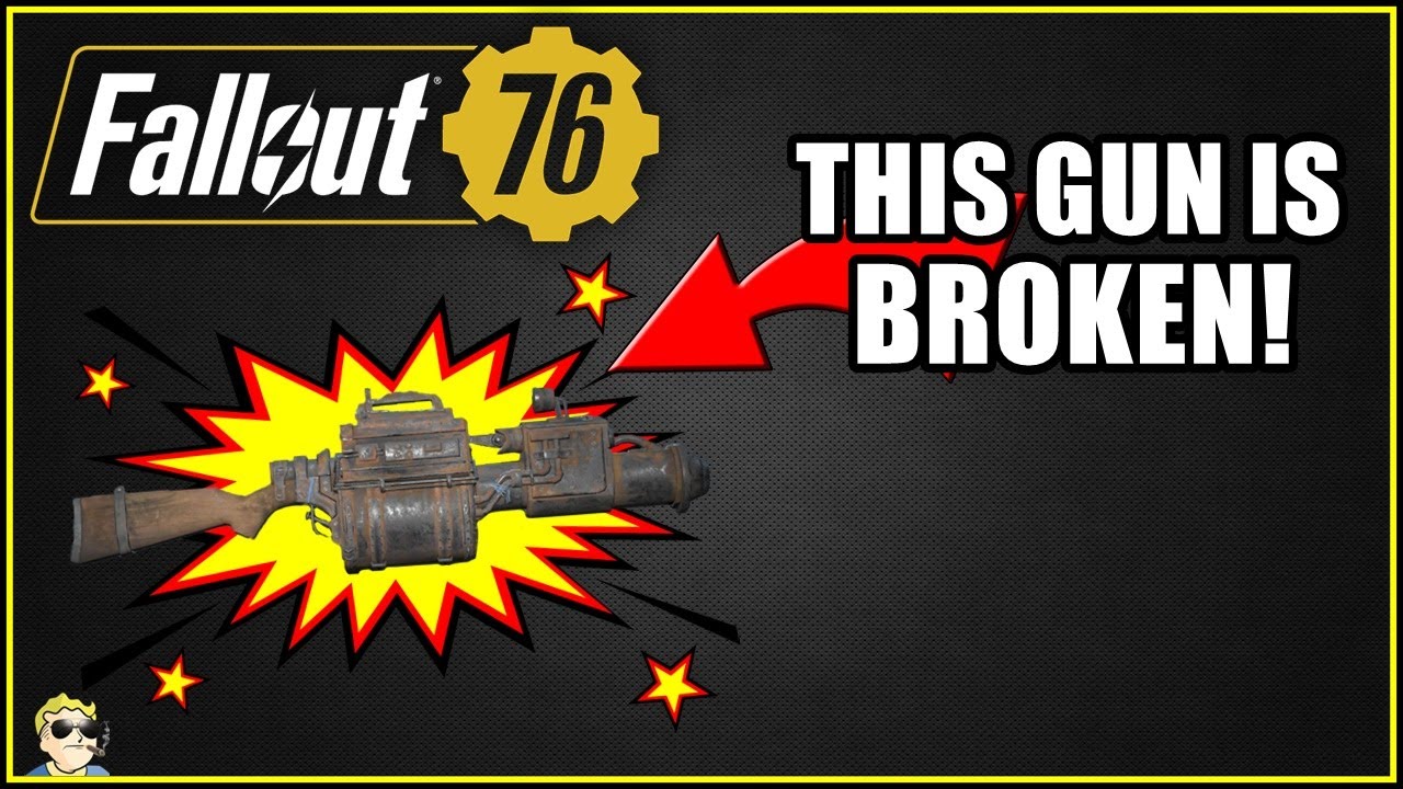 The Quad Explosive Railway Rifle - Fallout 76 - YouTube