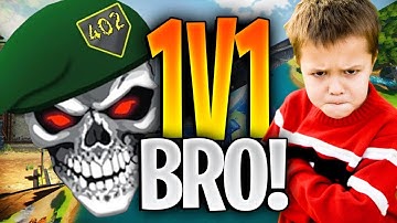 ANGRY TRASH TALKING KID WANTED A 1V1 on Black Ops 4..(RAGE!)