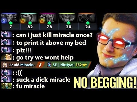 Everyone Trying To Kill Miracle Zeus With No Hope Imba 721 Hero Dota 2 By Miracle