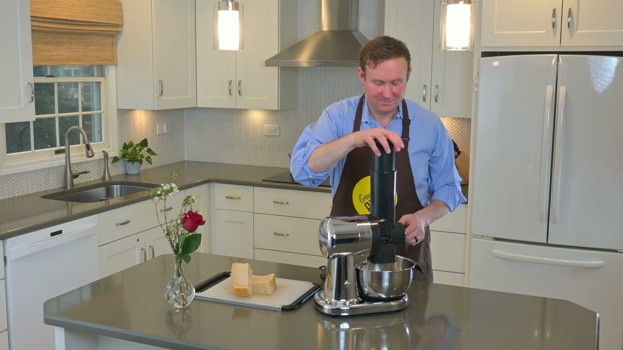 Upgrade Your Grating Game with Grandma Ann's New Fine Grating Blade | Hard Cheese  