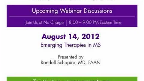 Cognitive Changes - Can Do MS - July 10, 2012