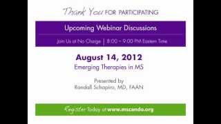 Cognitive Changes - Can Do MS - July 10, 2012