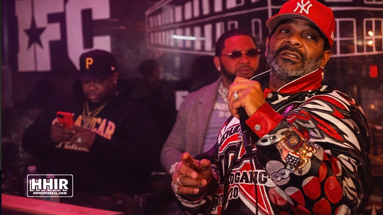 JIM JONES CHECKS SOMEONE LIVE AT BYRD GANG EVENT (BEHIND THE SCENES)