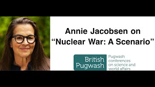 Annie Jacobsen: "On Nuclear War: A Scenario"