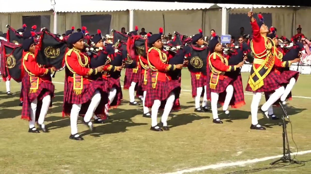 National School Band Competition | Pipe Band Girls | PM SHRI KGBV Patamda, Jharkhand