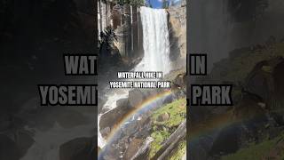 📍happy aisles to the top of Vernal Falls ☀️ #hiking #yosemitevalley #nationalpark #waterfall #happy