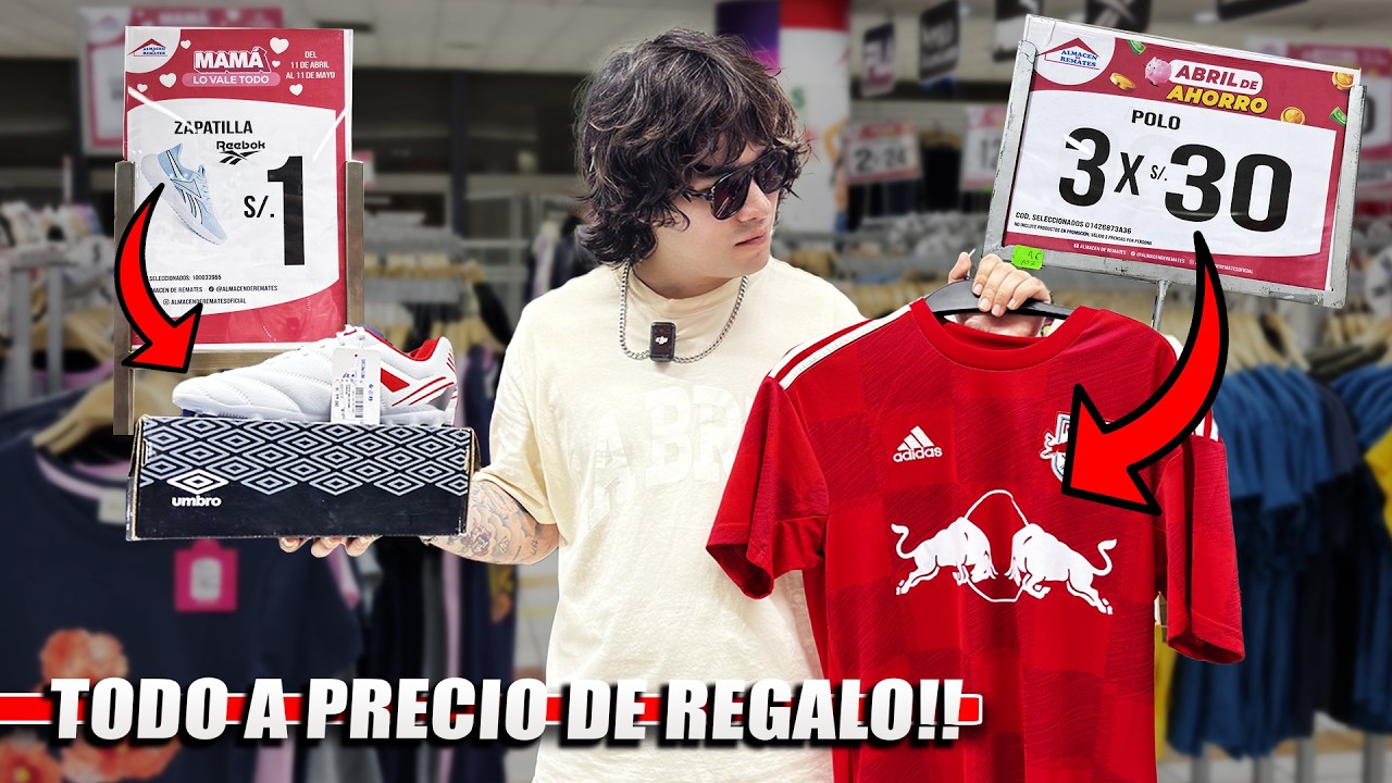 REMATE POR INAUGURACIÓN! NUEVO ALMACEN DE REMATES GIGANTE | ROPA y ZAPATILLAS con 80% de DESCUENTO