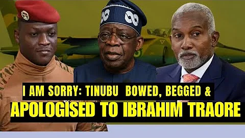CONQUERED: How Capt Ibrahim Traore Forced Tinubu To Kneel, Beg & Apologize Over Airspace Violations