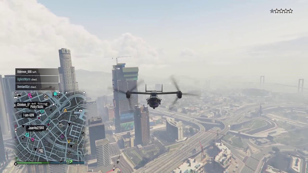 GTA online |  godmode otr invisible user