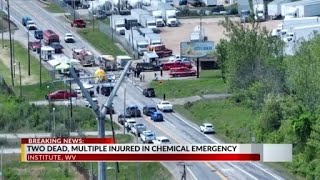 Two dead, multiple injured in chemical emergency