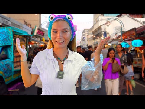 Видео: Ночной рынок на Пхукете.  Еда в Таиланде удивляет. Где поесть на Пхукете. Пхукет 2024