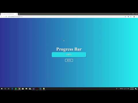 ProgressBar(HTML,CSS and Javascript)