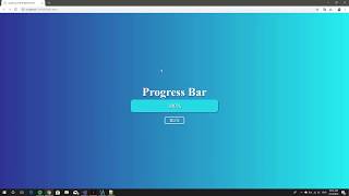 ProgressBar(HTML,CSS and Javascript)