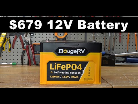 9 BougeRV 12V LiFePO4 Solar Battery