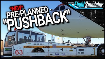 How to Automatically Push Back on MSFS? | Toolbar Pushback Mod