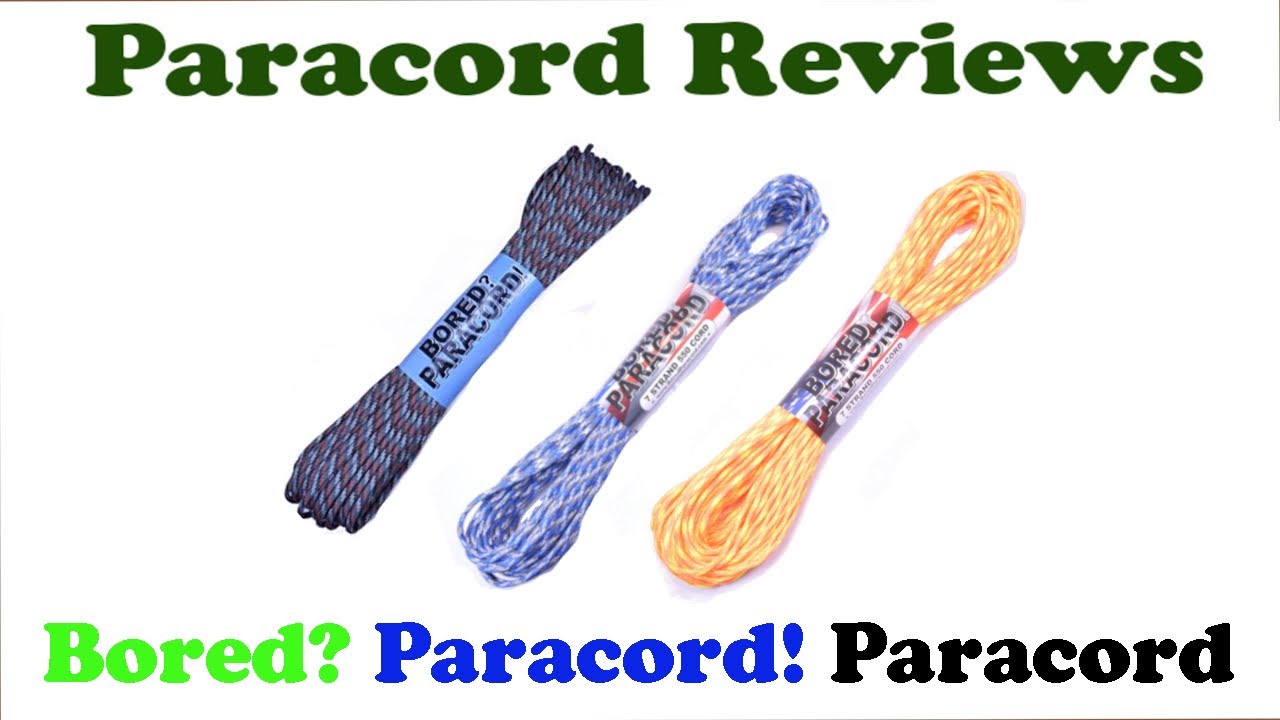Bored Paracord Unboxing and Review 