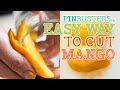 How To Peel A Mango Fast // DOES THIS WORK WITH A DRINKING GLASS?