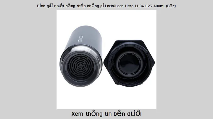 Bình giữ nhiệt bằng thép không gỉ Lock&Lock Hero LHC4112S 400ml (Bạc) Giá