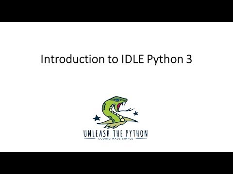 IDLE for Python 3
