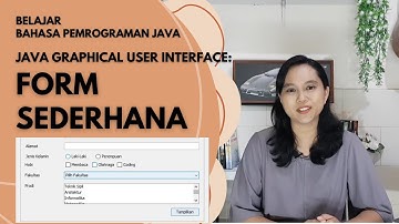 Tutorial Form Sederhana Java GUI (Radio Button, Check Box, List) | Belajar Bahasa Java