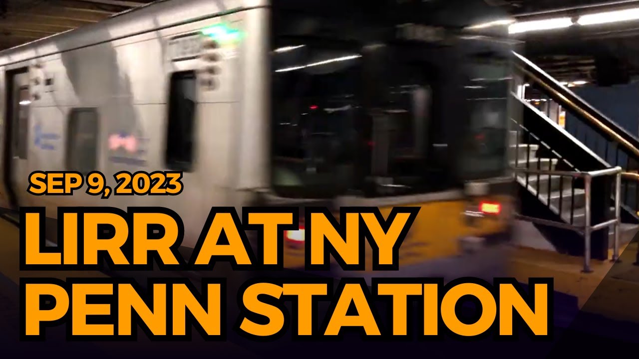Babylon branch lirr train departs new york penn sep 9 2023 long